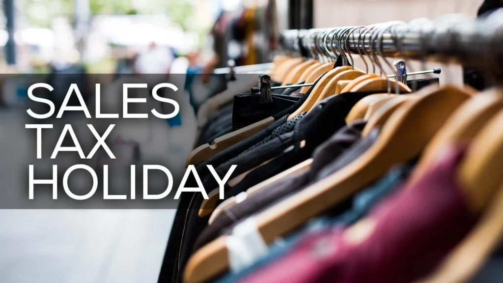 Sales tax holiday