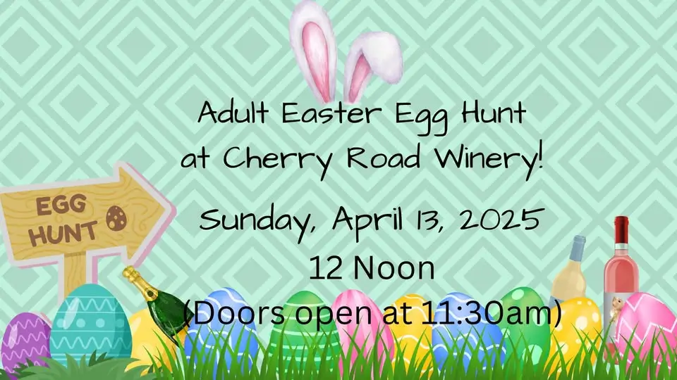 Cherry road winery adult easter egg hunt 2025 massillon