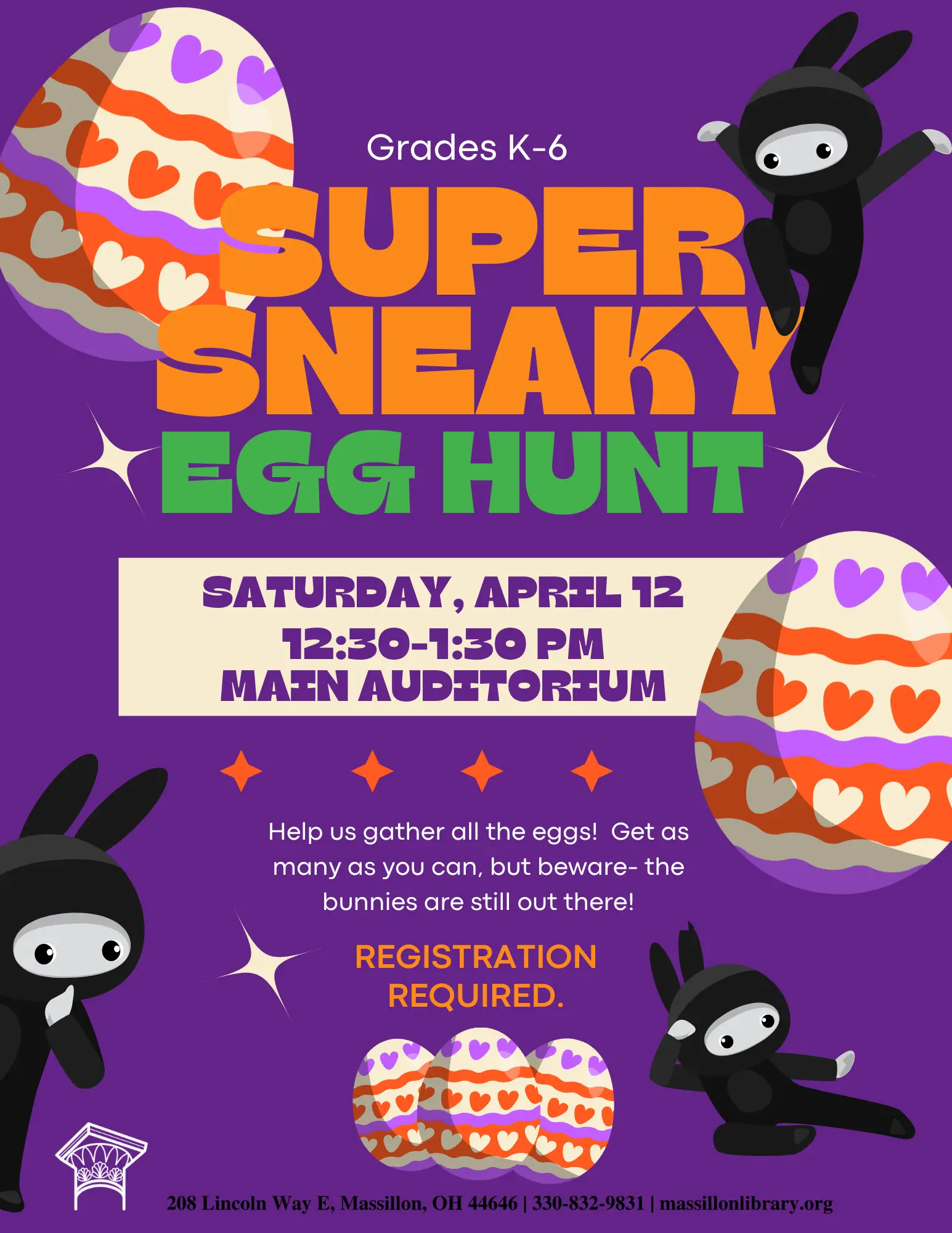 Super sneaky egg hunt 1