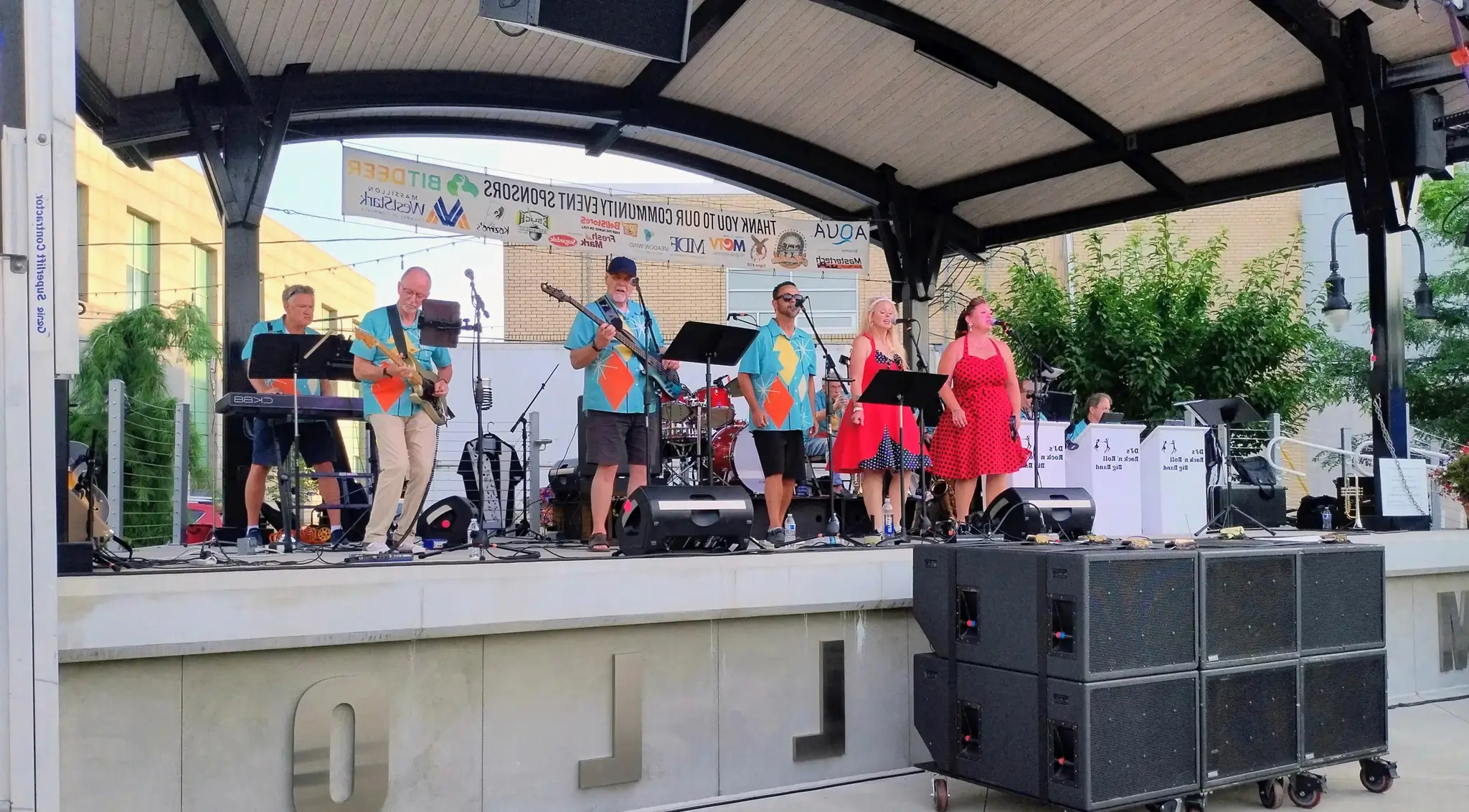 DJs Rock n Roll Big Band Massillon Summer Concert Series