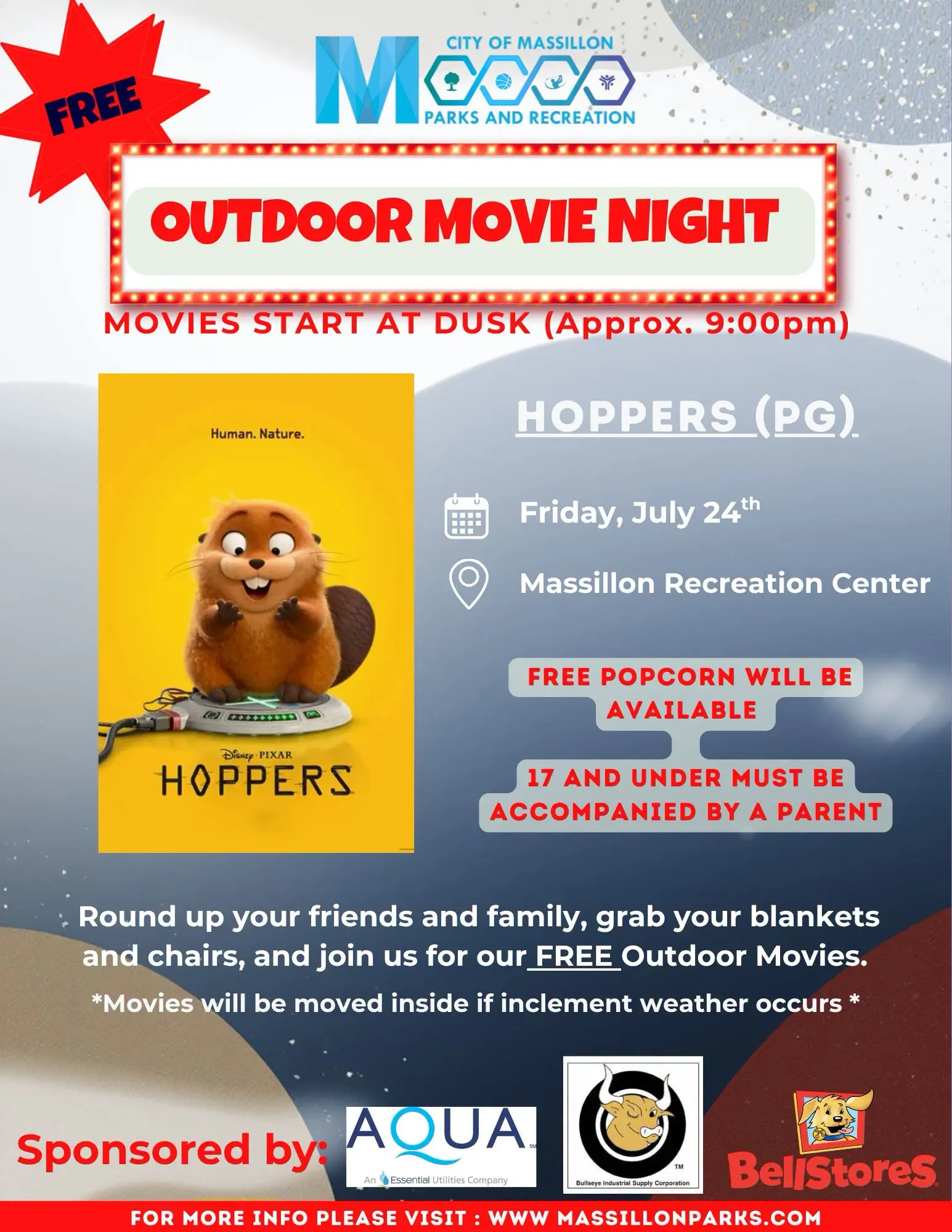 Outdoor Movie Night July